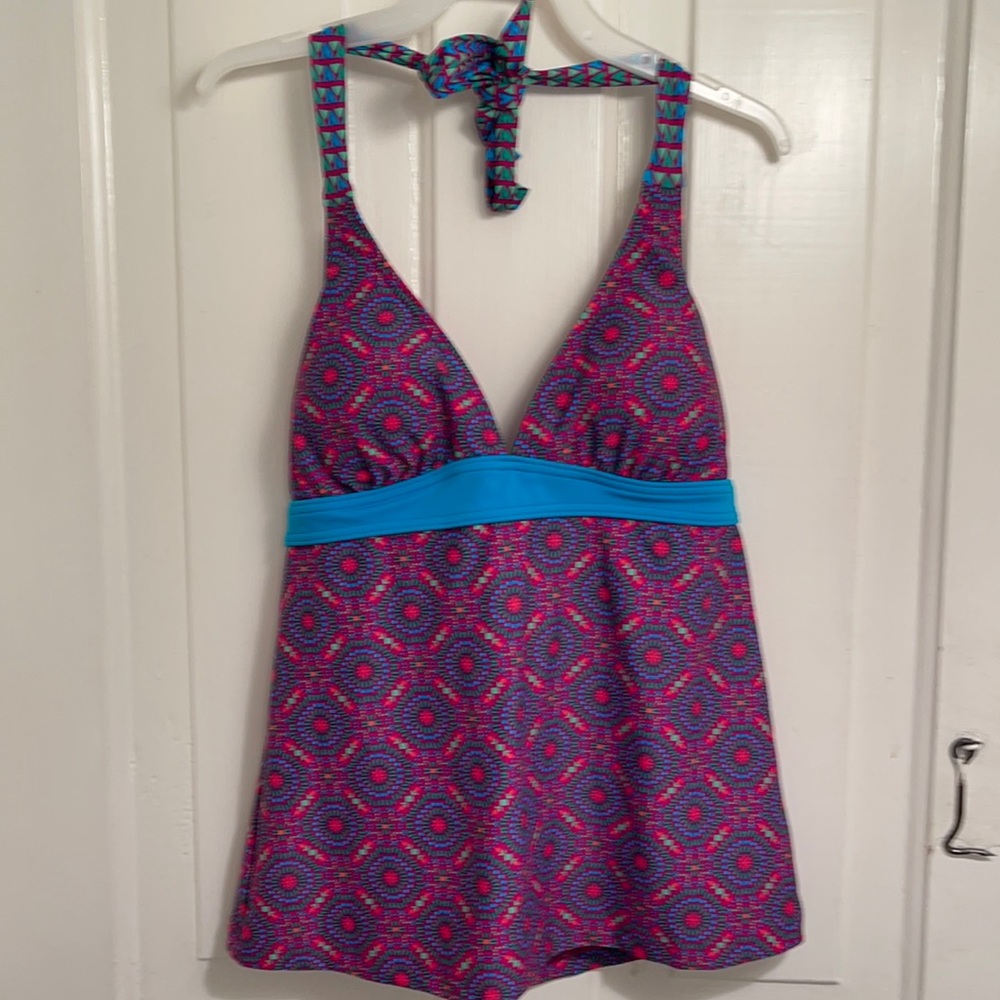 PrAna Laharia Tankini in Rich Fuscia Sundial